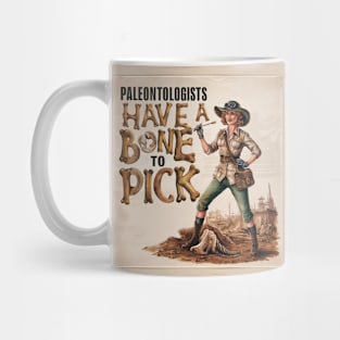 Paleontologists have a bone to pick Mug